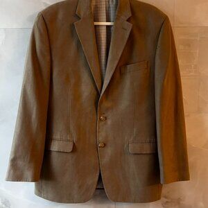 Lauren Ralph Lauren Blazer Mens 44R Tan Sport Coat Classic Fit Business Casual